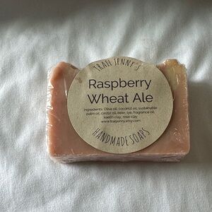 Raspberry Wheat Ale Handmade Soap - Pink